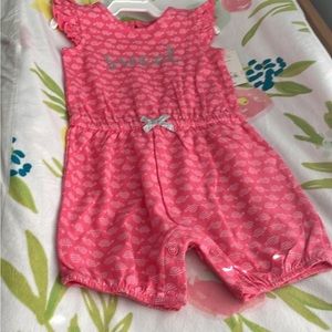 Girls romper 6-9 months